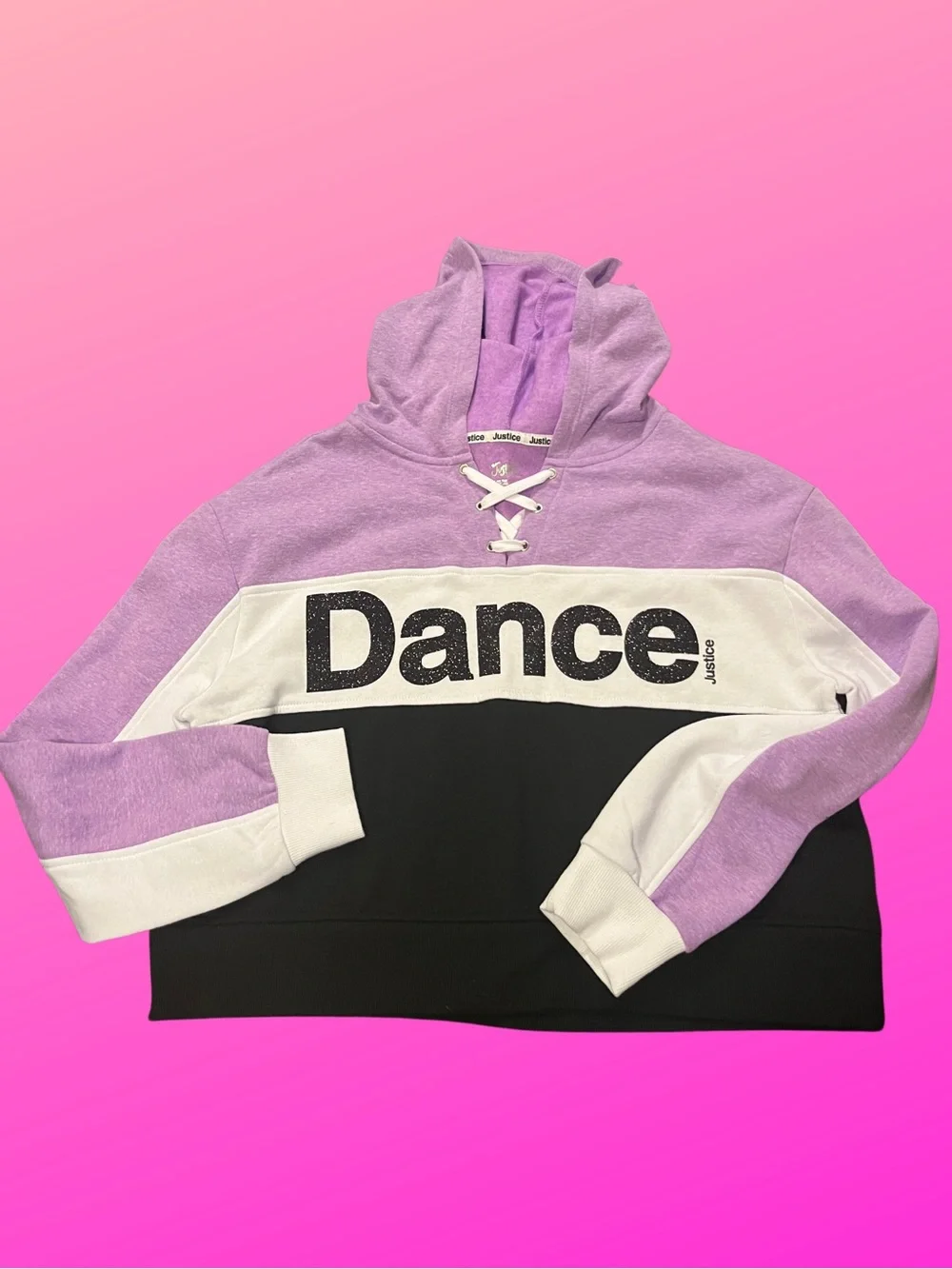 Nwt justice dance hoodie
